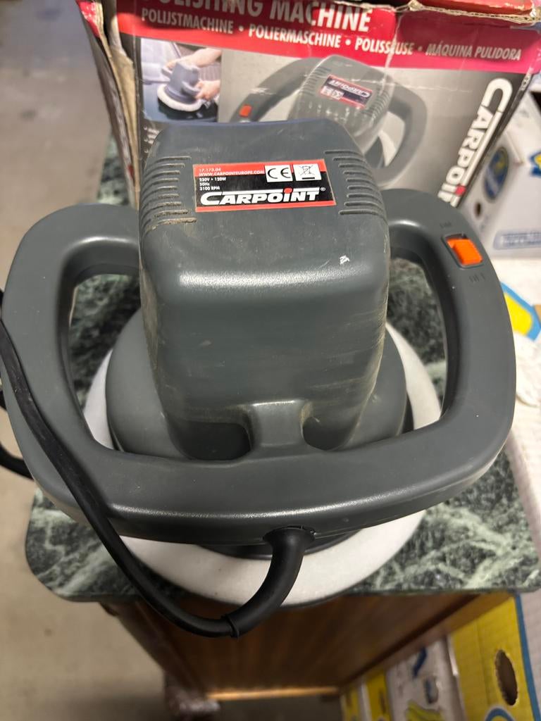 Carpoint Polijstmachine – 120W – 3100 rpm, Ophalen of Verzenden
