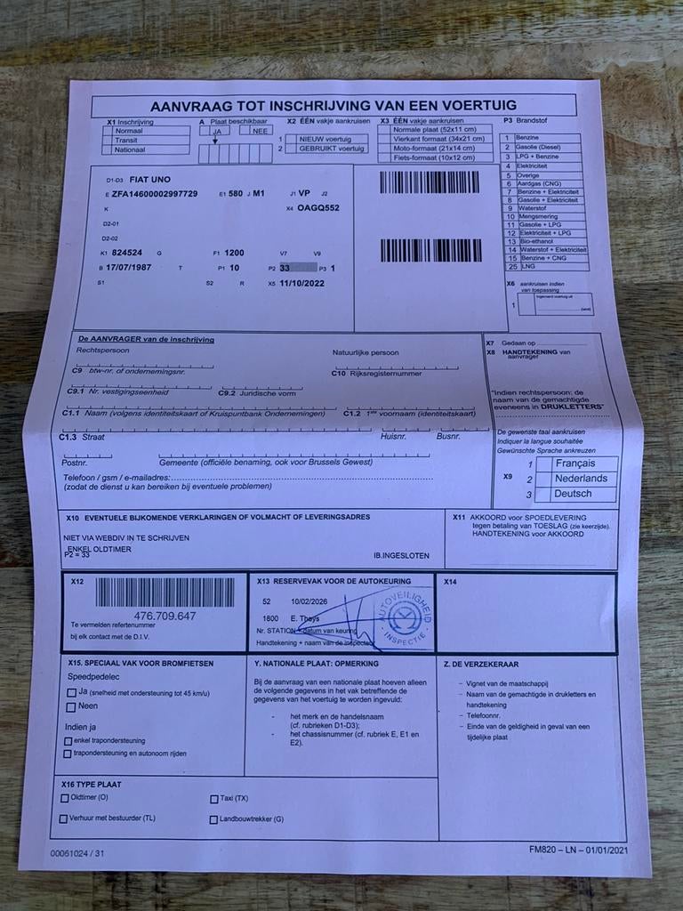 Fiat Uno 45 FIRE 1987 LEES ADVERTENTIE!!!, Autos, Achat, Uno, Boîte manuelle, Particulier