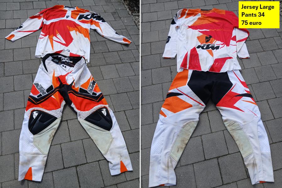 Cross kledij allerlei No Fear, KTM, Thor, Answer, Ophalen