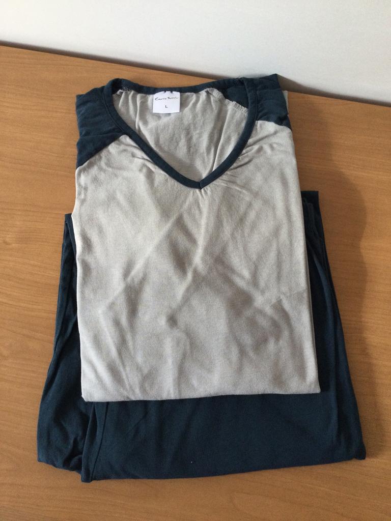 Heren pyjama met lange mouwen en lange broek - Large, Ophalen of Verzenden, Nieuw