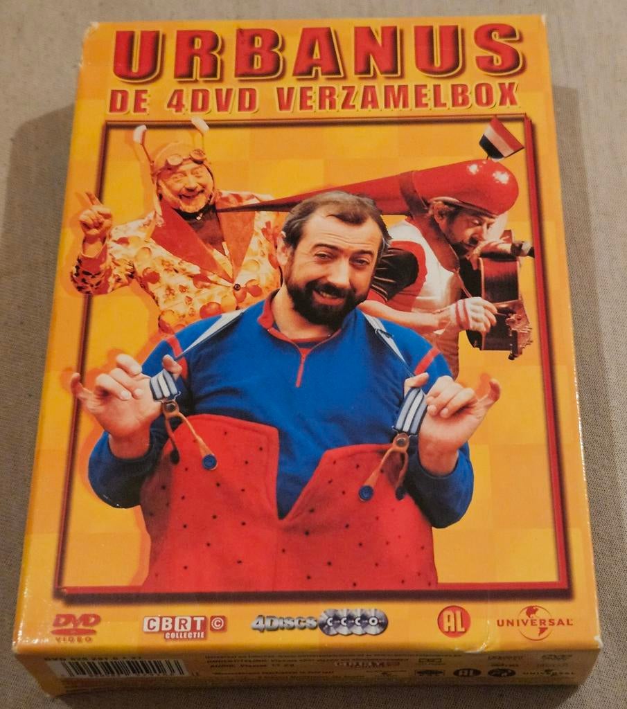 Urbanus 4DVD verzamelbox NIEUW
Dit is de "Urb, Cd's en Dvd's, Ophalen of Verzenden