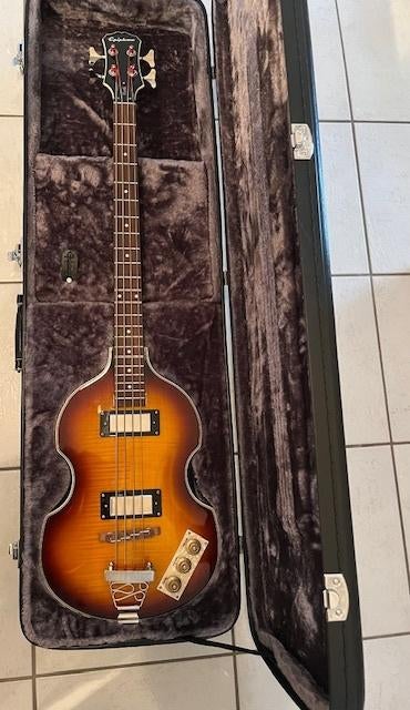 Basse electrique Epiphone Viola, Musique & Instruments, Enlèvement, Comme neuf, Électrique
