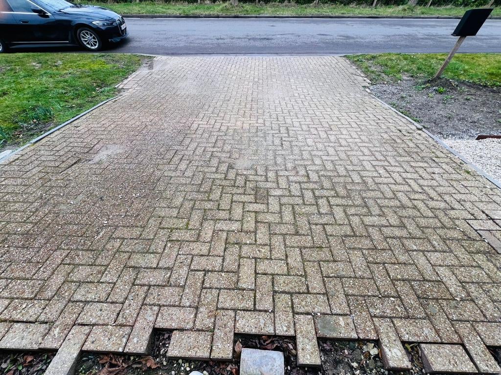 Betonklinkers - oprit / terras - GRATIS, Enlèvement, Briques, 10 m²² ou plus, Béton