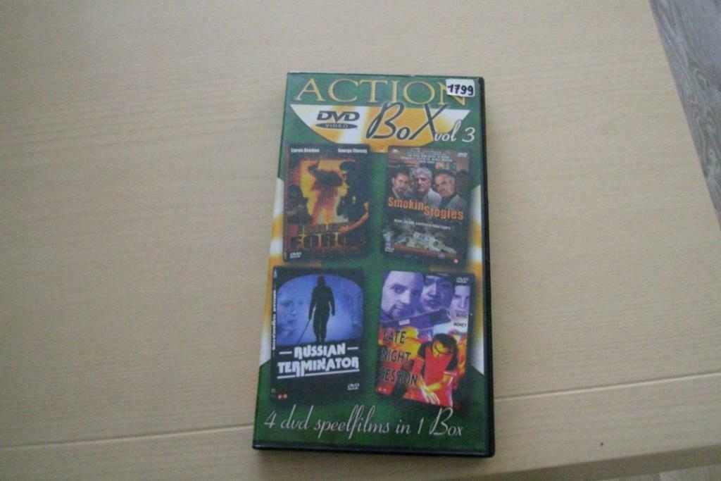 action dvd box  4 dvd's, Ophalen of Verzenden, Boxset