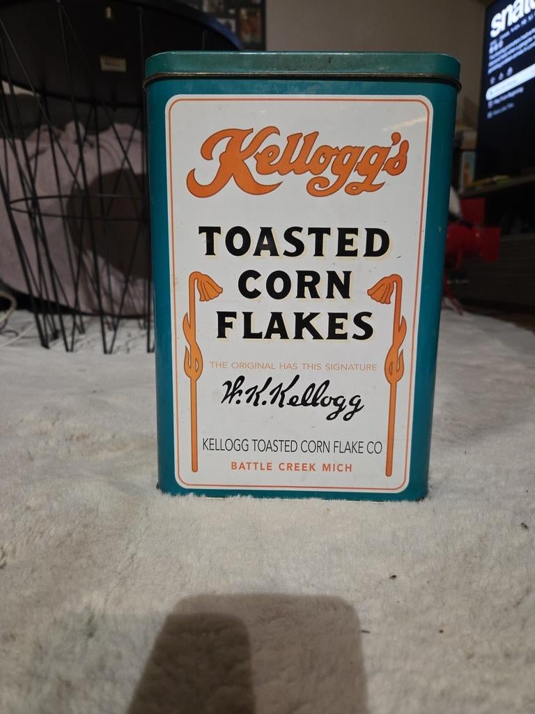 Vintage Kellogg's box, Verzamelen, Ophalen of Verzenden