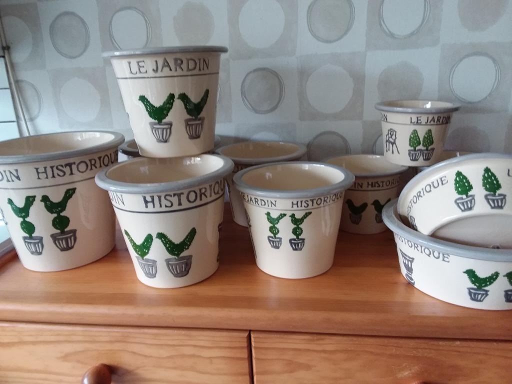 Sierpotten, Ophalen