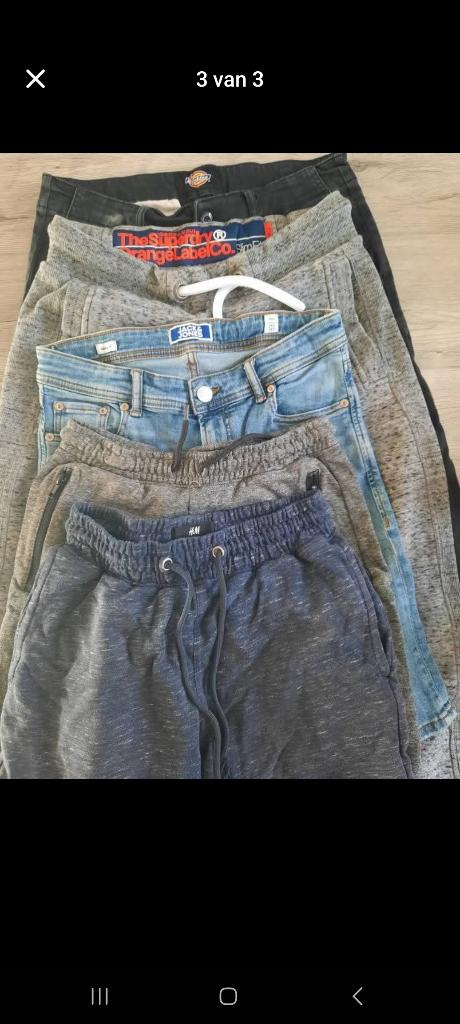 jongenskledij 158en164, tommy, superdry, dickies, j&j, Enlèvement, Comme neuf, Taille 158