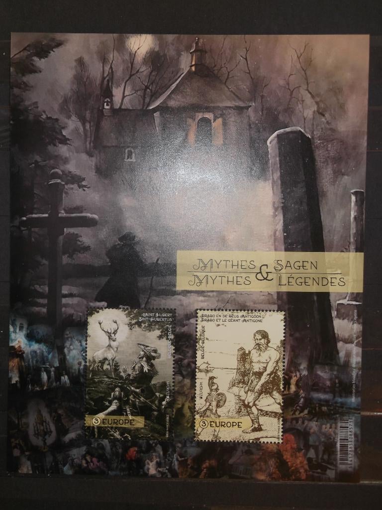 BL310 Mythes en sagen - Mythes et légendes, Ophalen of Verzenden, Postfris, Frankeerzegel