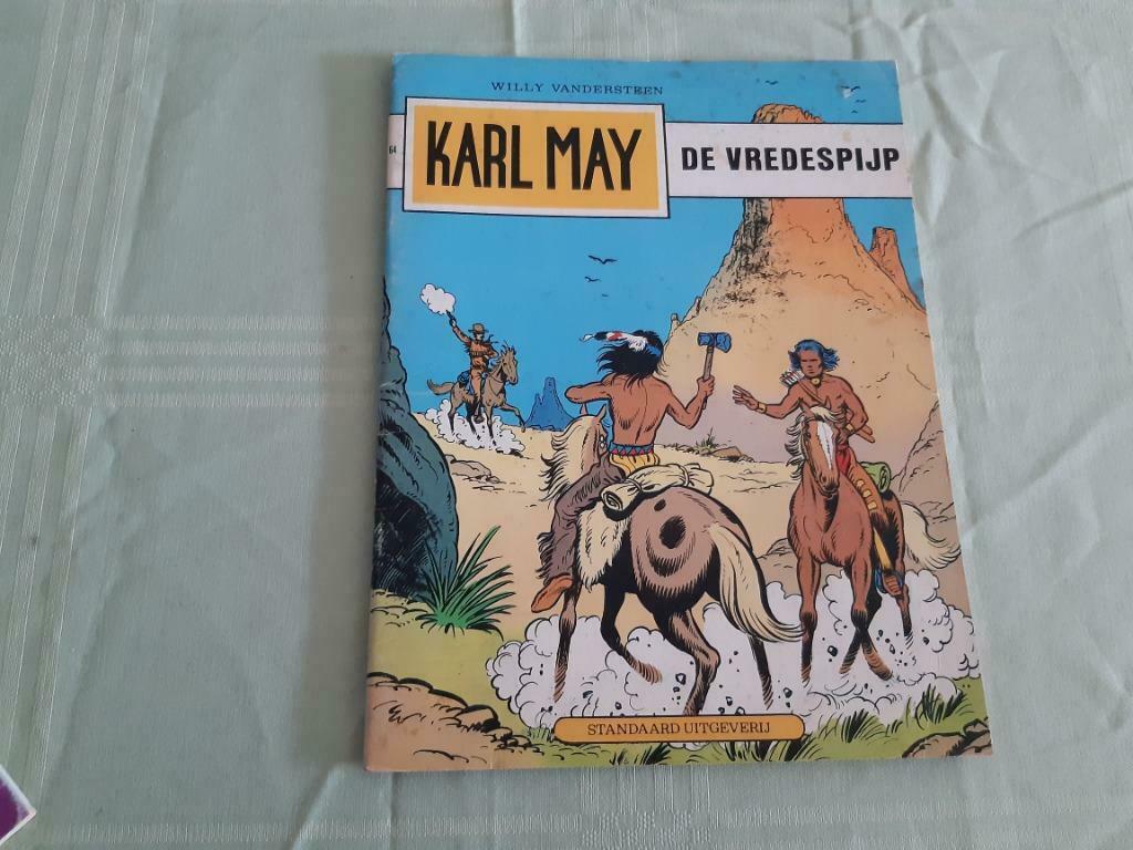 64.De vredespijp., Eén stripboek, Ophalen of Verzenden, Gelezen