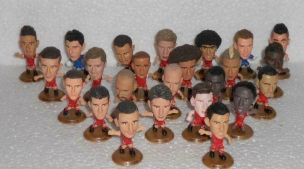 Soccerstarz Red Devils /Carrefour / Série complète de 24, Envoi, Neuf, Statue ou Poupée