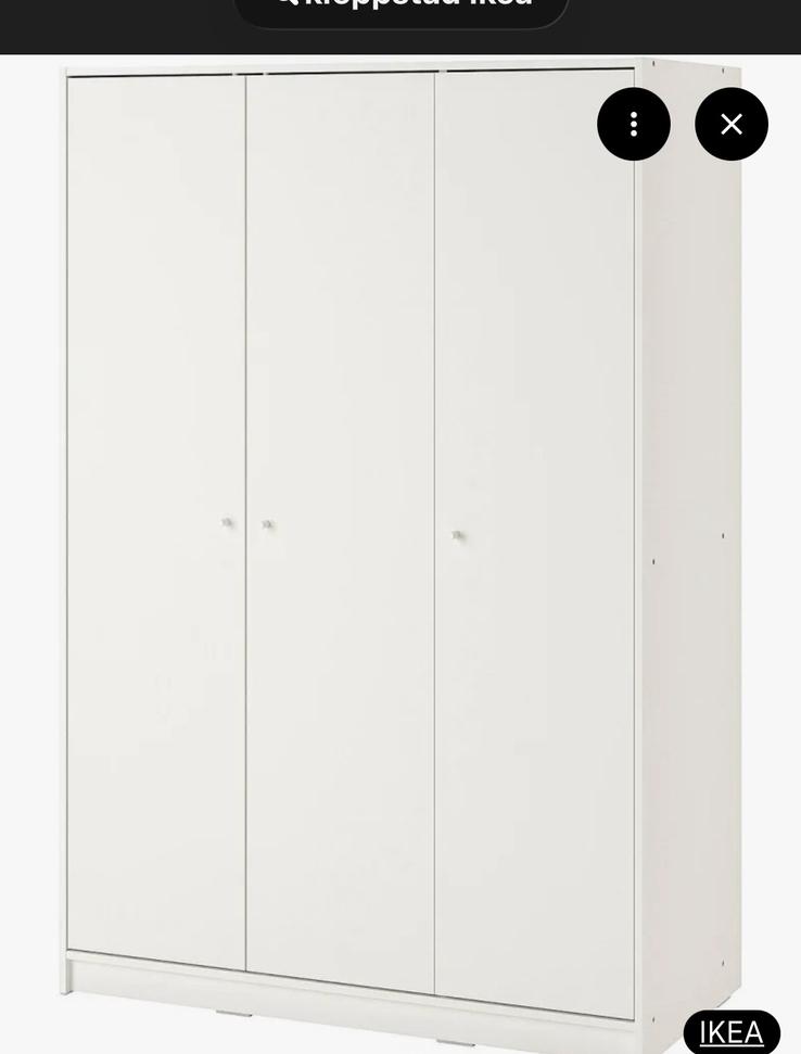 Ikea kleppstad, Ophalen, Gebruikt