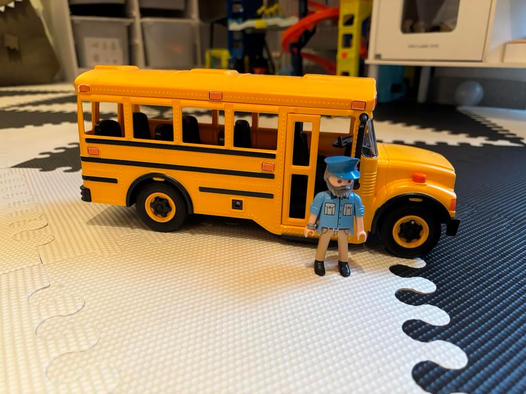 Playmobil schoolbus, Enlèvement, Utilisé