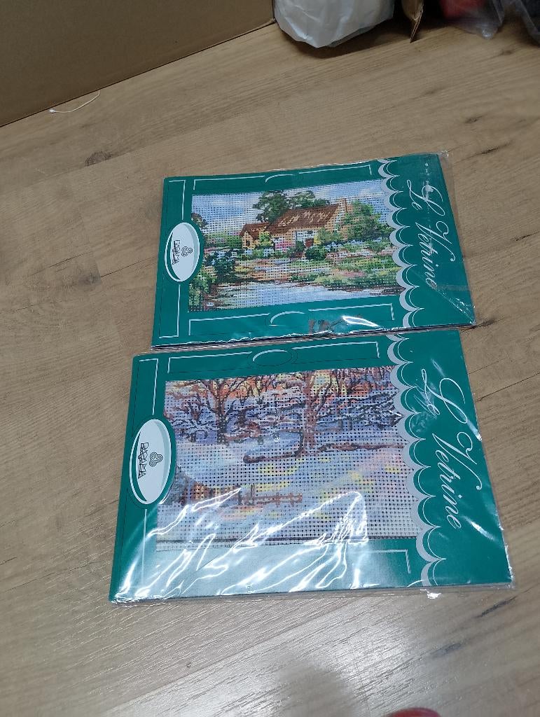 Le vetrine borduurpakketten, Ophalen of Verzenden, Nieuw, Handborduren, Borduurpakket