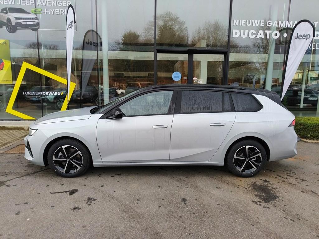 Opel Astra Sports Tourer GS 1.2 TURBO AT8 130PK * AFNEEMBAA, Argent ou Gris, Achat, Euro 6, Entreprise