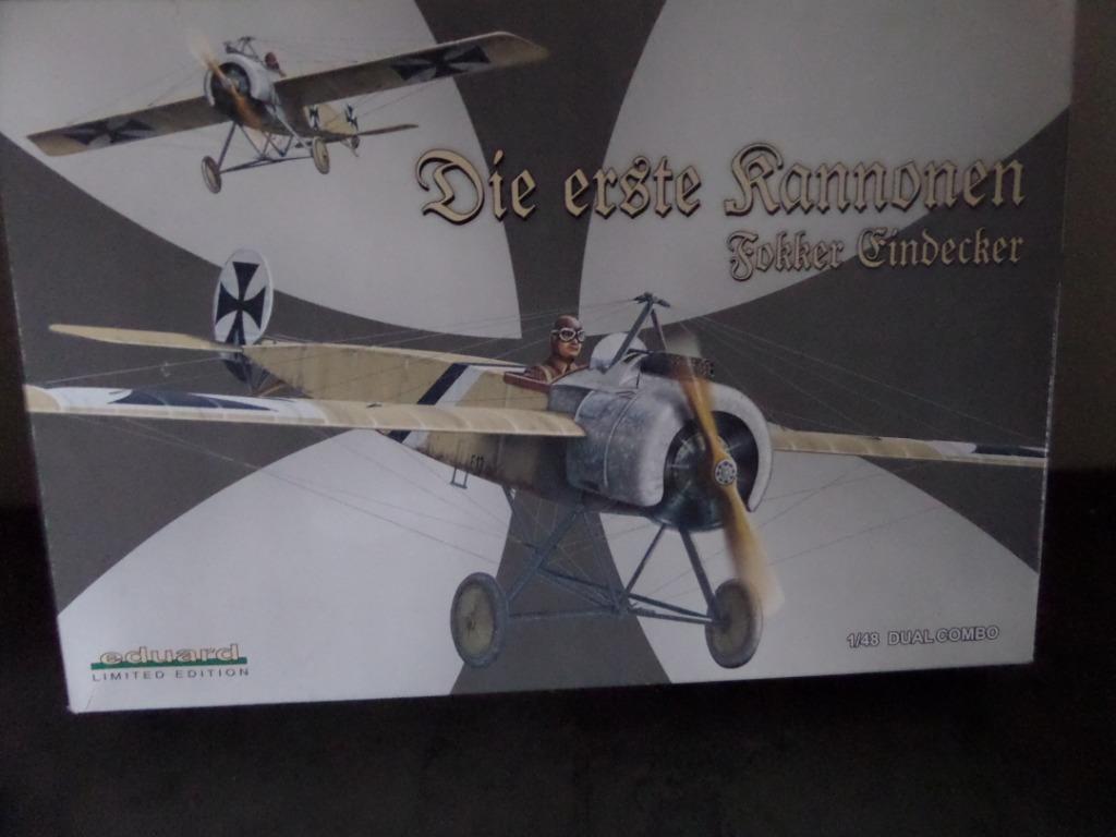 Modelbouw Kit Fokker Eindecker (2 KITS in de doos) met EXTRA, Neuf, Enlèvement ou Envoi, Avion, Plus grand que 1:72