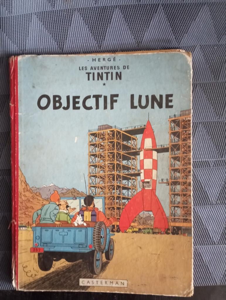 Tintin. Objectif Lune 1953, Livres, Enlèvement ou Envoi, Utilisé