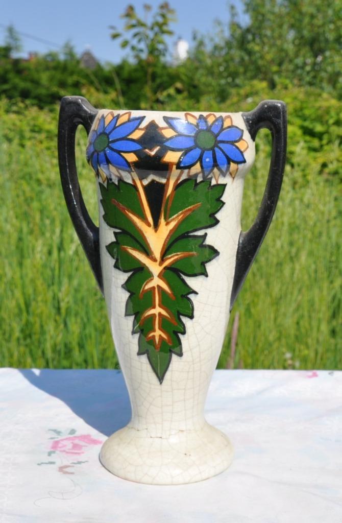vase art deco amc wasmuel (moule 691), Enlèvement ou Envoi