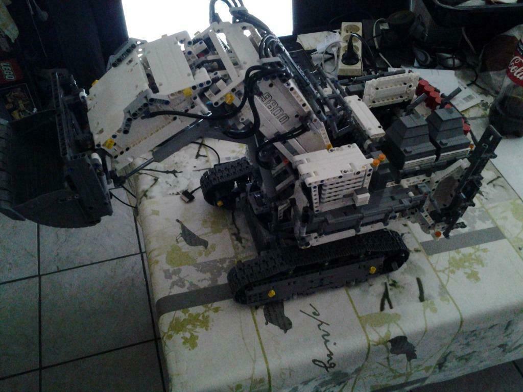 lego technic 42100, Ophalen, Zo goed als nieuw, Complete set, Lego