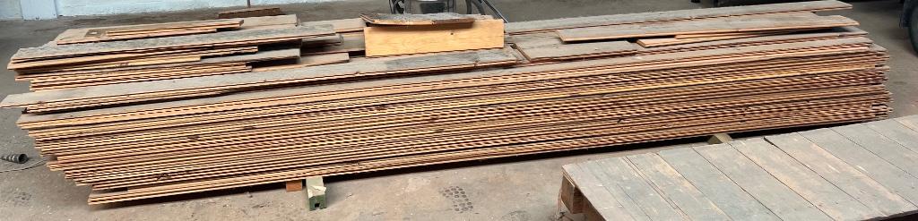 Lot Barnwoodplanken, Doe-het-zelf en Bouw, Hout en Planken, Ophalen, Minder dan 25 mm, Grenen, Nieuw
