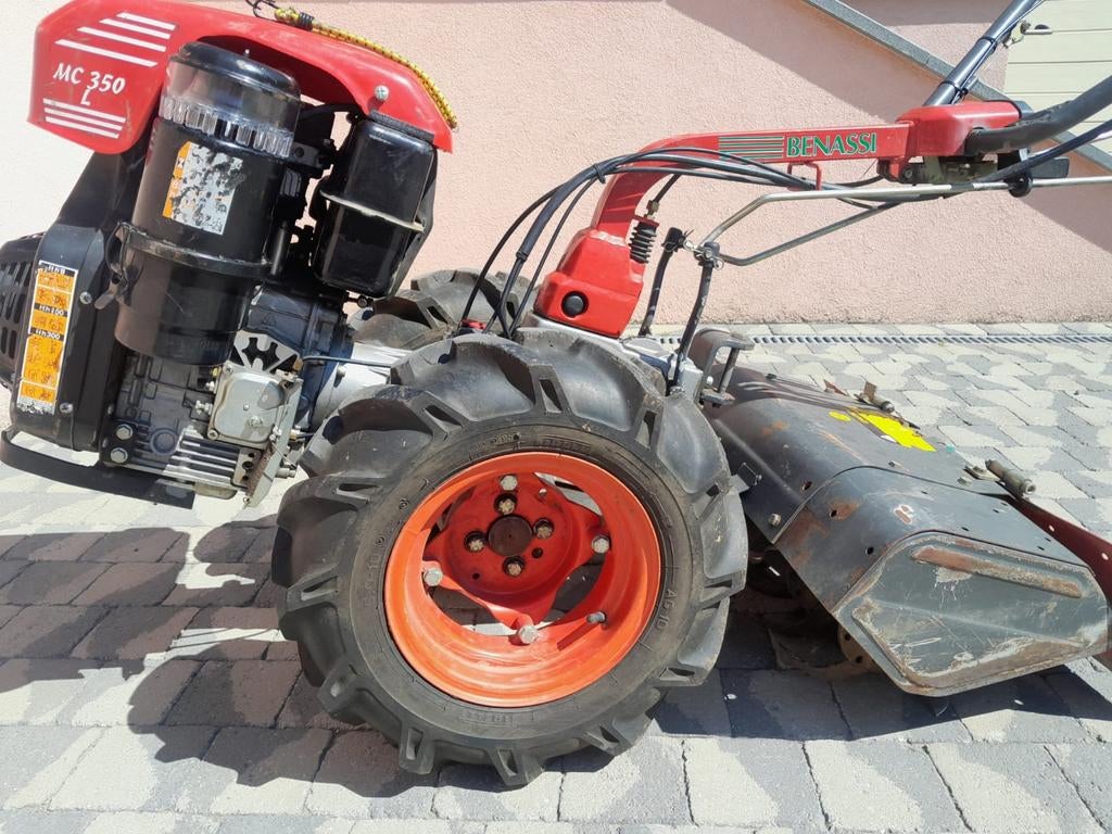 Motoculteur Benassi + rouleaux de nivellement, Enlèvement