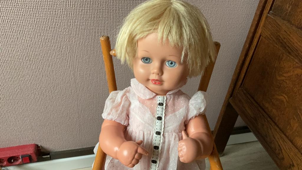 5 Vintage poppen in zeer goede staat, Verzamelen, Poppen, Ophalen, Zo goed als nieuw