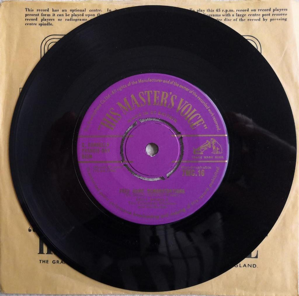 EDDY ARNOLD - Free home demonstrations (single), Cd's en Dvd's, Vinyl Singles, Zo goed als nieuw, Country en Western, Ophalen of Verzenden