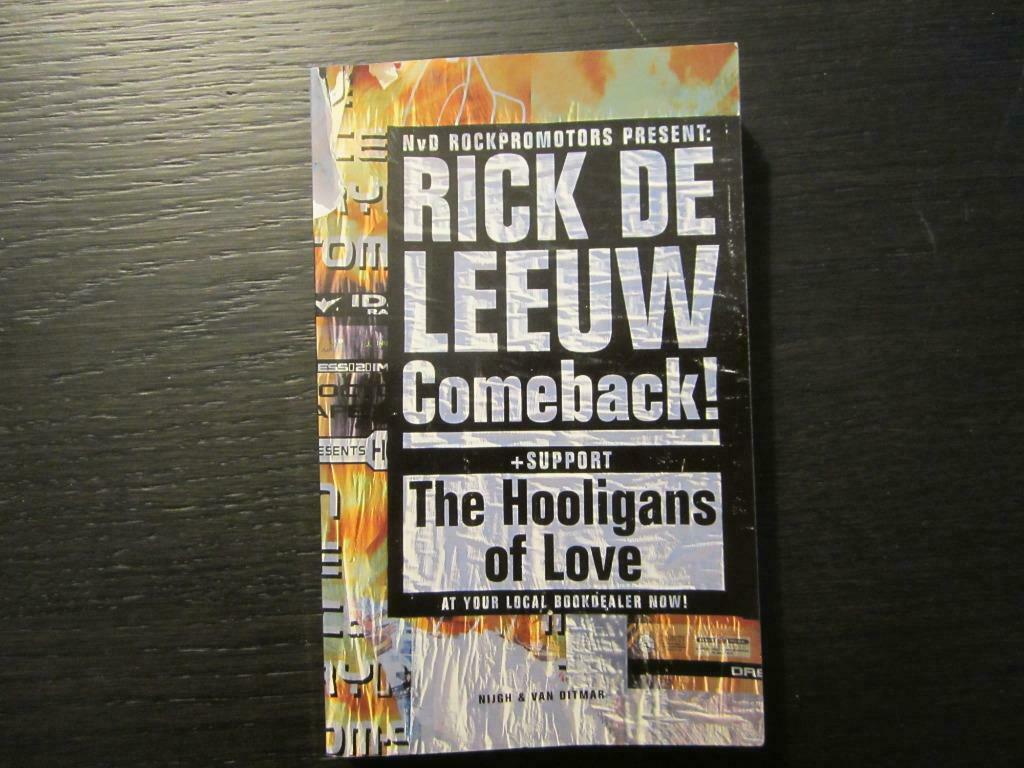Comeback!   -Rick de Leeuw-, Boeken, Ophalen of Verzenden