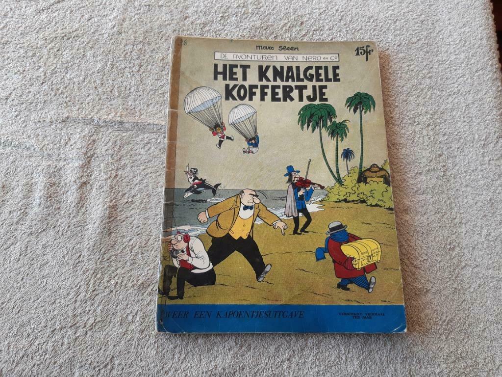 Nero.28.Het knalgele koffertje., Boeken, Eén stripboek, Ophalen of Verzenden, Gelezen