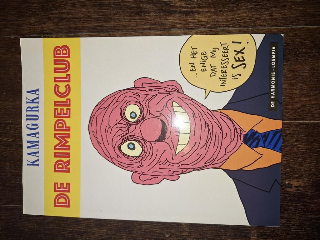 Kamagurka - De Rimpelclub, Ophalen of Verzenden, Zo goed als nieuw, Kamagurka