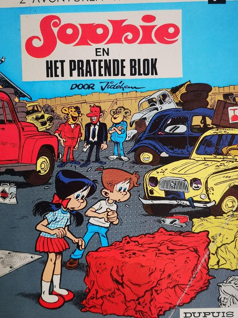 Strip Sophie en het pratende blok, Boeken, Ophalen of Verzenden