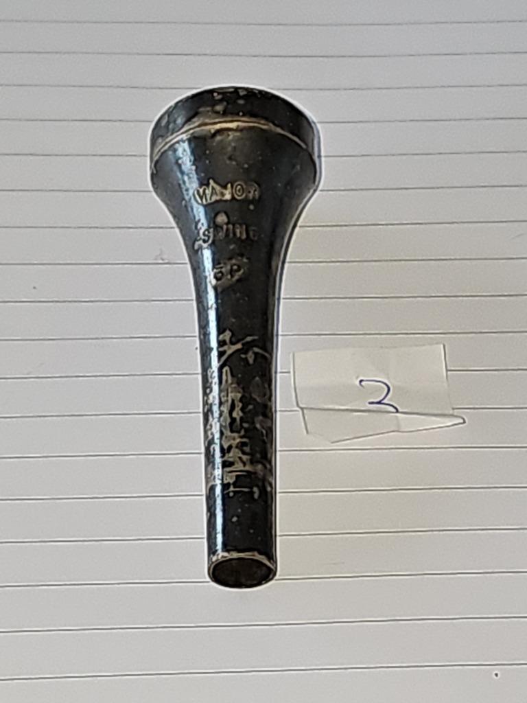 Antiek mondstuk voor trombone major swing 3P, Ophalen of Verzenden, Trombone