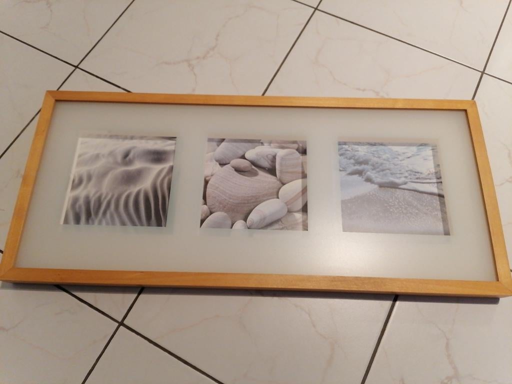Kader met 3 foto's erin, Huis en Inrichting, Ophalen of Verzenden