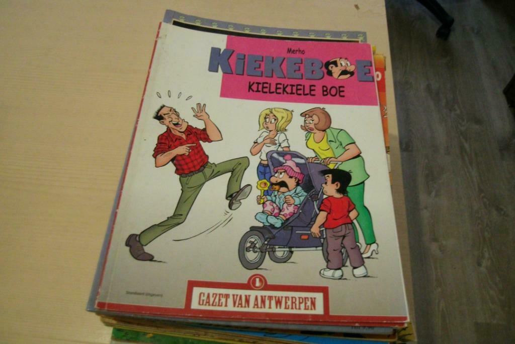 kiekeboe, Une BD, Enlèvement ou Envoi, Utilisé