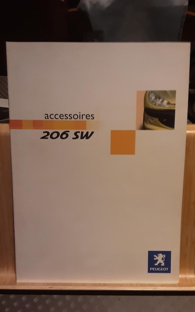PEUGEOT 206 brochure, Boeken, Auto's | Folders en Tijdschriften, Ophalen of Verzenden, Zo goed als nieuw, Peugeot