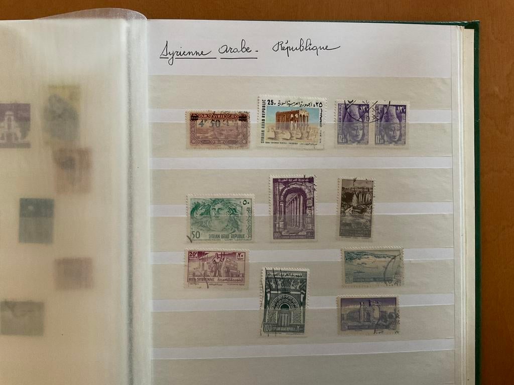 Timbres Syrie, Ophalen