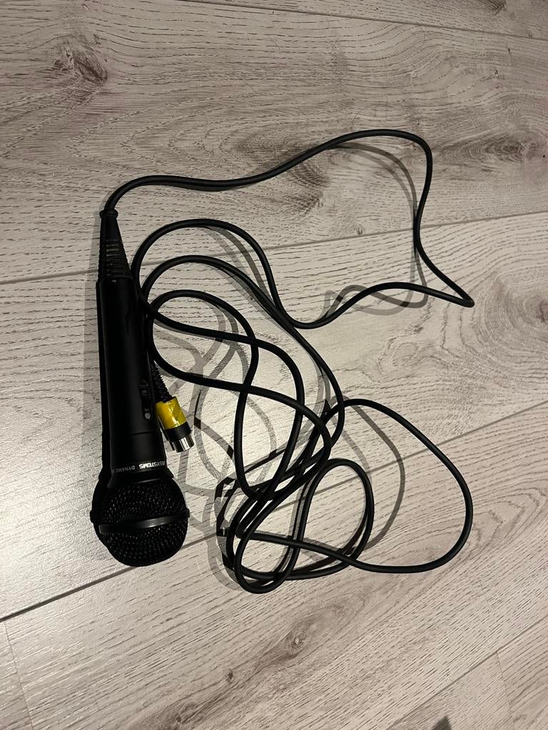 JB Systems Vintage 5pin DIN microfoon 600 Ohm, Ophalen of Verzenden, Zo goed als nieuw
