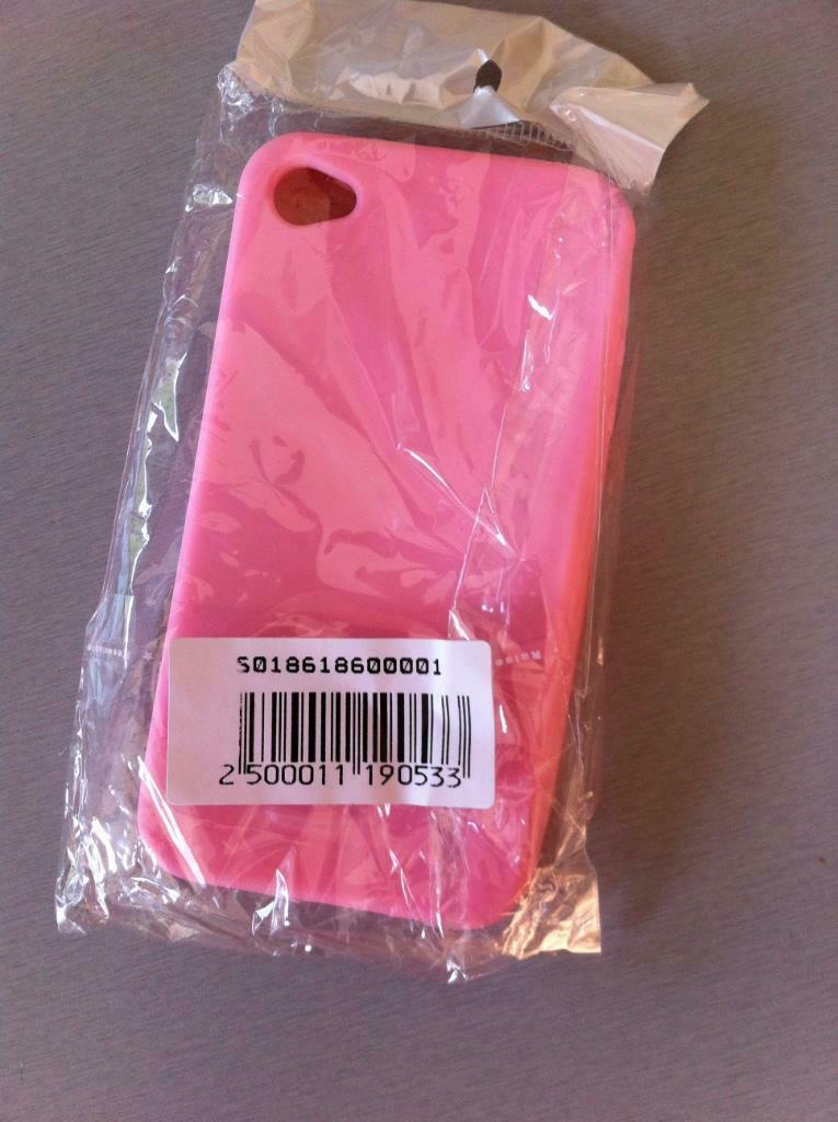 roze hoesje iPhone 4/4S (nieuw!), Enlèvement ou Envoi, Neuf, Housse ou Sac