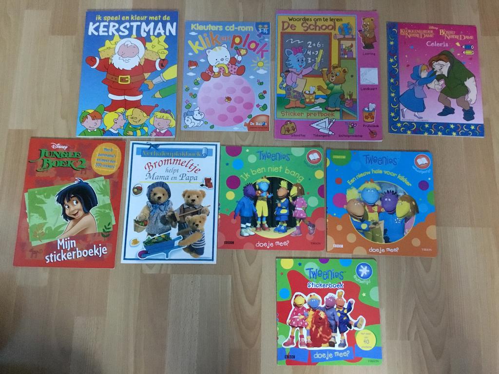 Pakket boeken kleuters, Ophalen of Verzenden