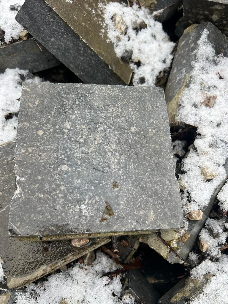 Lot de pierres bleues, Jardin & Terrasse, Terrasses, Enlèvement, Utilisé, Autres matériaux