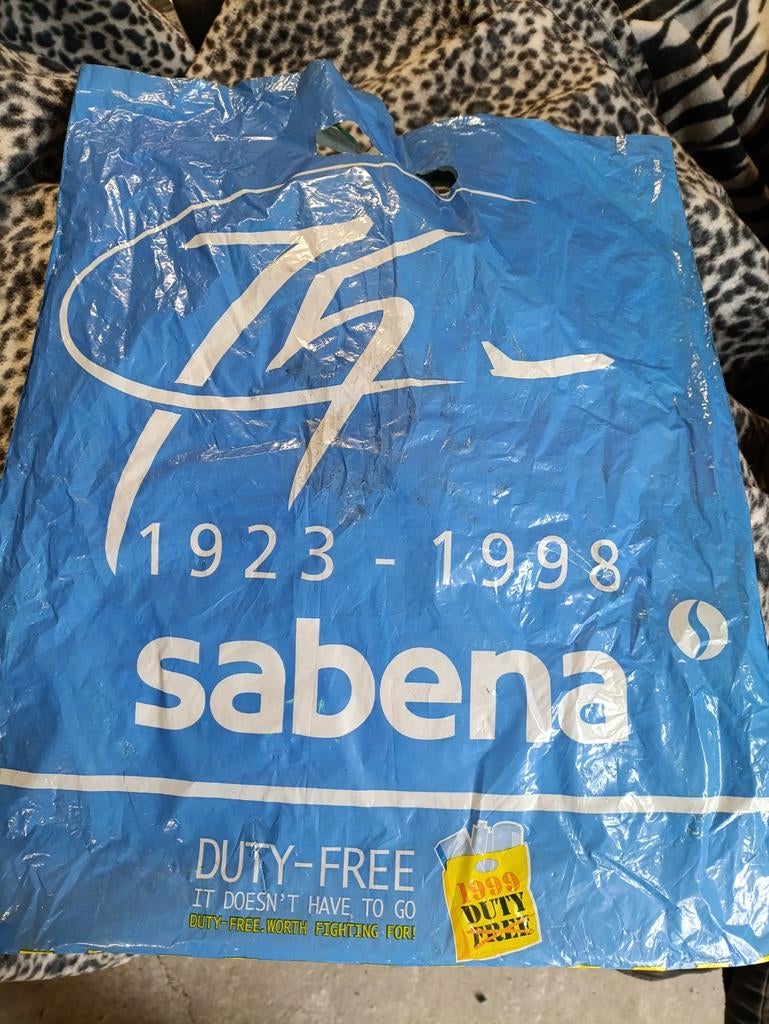Sabena tas, Ophalen of Verzenden