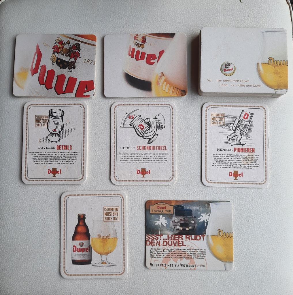 Bierviltjes van Duvel, Ophalen of Verzenden, Viltje(s), Duvel