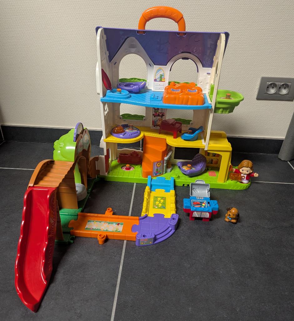 V-tech Vrolijke vriendjes, Kinderen en Baby's, Speelgoed | Vtech, Ophalen, Zo goed als nieuw, 2 tot 4 jaar