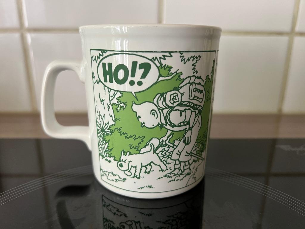 Tasse Tintin - Planta 1980, Collections, Enlèvement ou Envoi, Tintin, Utilisé, Ustensile
