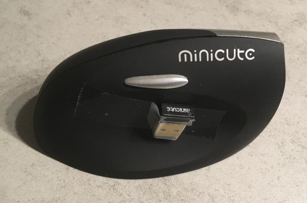 Muis voor linkshandigen,draadloos.Ergonomisch.Zwart. Kwalite, Ergonomique, Souris, SRM - minicute, Enlèvement ou Envoi