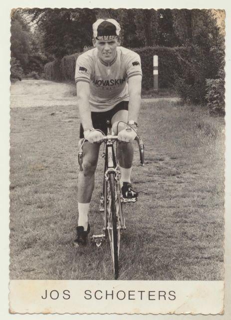 (s30) Wielrenner Jos Schoeters Lokeren, postkaart, Verzamelen, Ophalen of Verzenden, Gebruikt