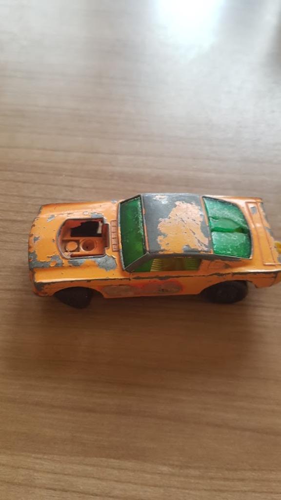 Lesney Matchbox Wildcat Dragster n8. Fabriqué en Angleterre, Enlèvement ou Envoi, Utilisé, Voiture