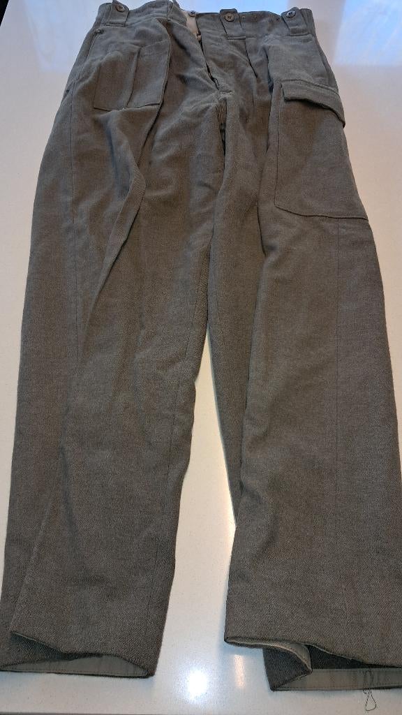 BELGIQUE - ABL - PANTALON DE BATTLE DRESS 1954, Enlèvement ou Envoi, Armée de terre, Vêtements ou Chaussures