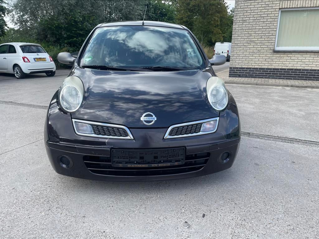 NISSAN MICRA 1.0BENZINE EURO 5 VAN 2010 MET AIRCO, Autos, Euro 5, Achat, Entreprise, Boîte manuelle