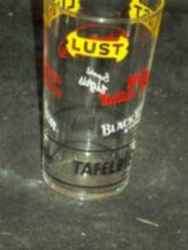 Bierglas.Lust.Kortrjk.Tigris.Lust.D 121, Verzamelen, Ophalen of Verzenden, Zo goed als nieuw, Glas of Glazen, Overige merken