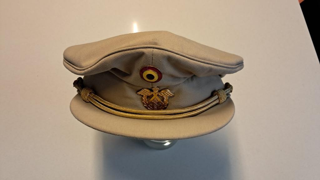 BELGIQUE - ABL - KEPI ETE OFFICIER ADMINISTRATION - 1967, Ophalen of Verzenden, Landmacht, Helm of Baret